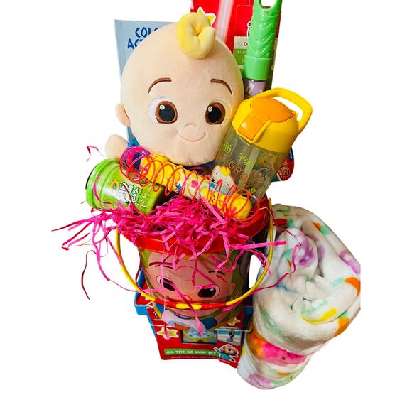 Cocomelon gift bundle, Squishmallow, coloring book and crayons ,bubble wand - Picture 3 of 8